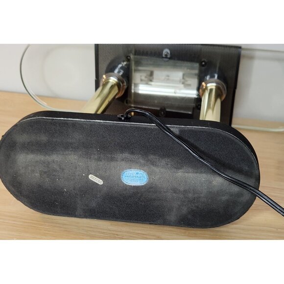 Halogen Desk Lamp ~ Art Deco Style ~ Robert Sonneman Design ~ UFO Lamp ~ Retro - Picture 8 of 10